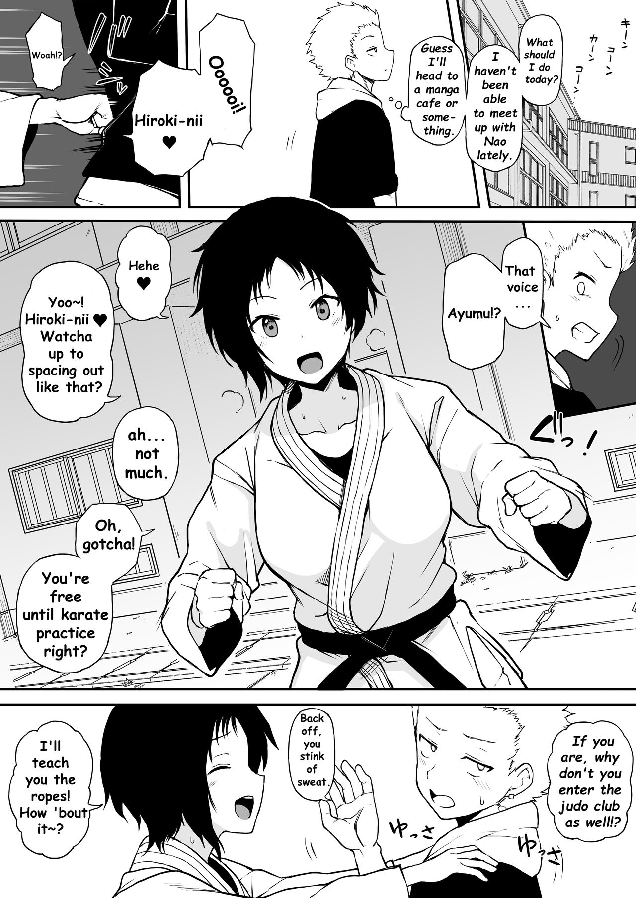 Kokujin no Tenkousei NTR ru (5) Kouhai o NTR ru [English][Bleached]