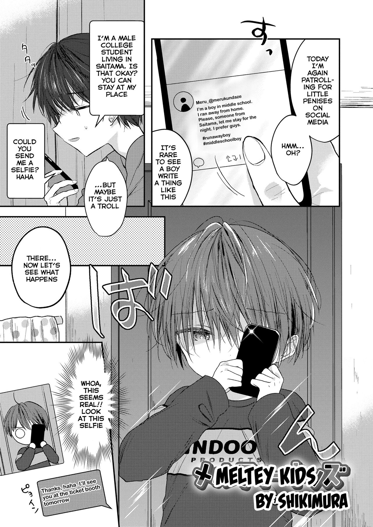 Melty Kids (Koushoku Shounen Vol. 14) [English] {Chin²}