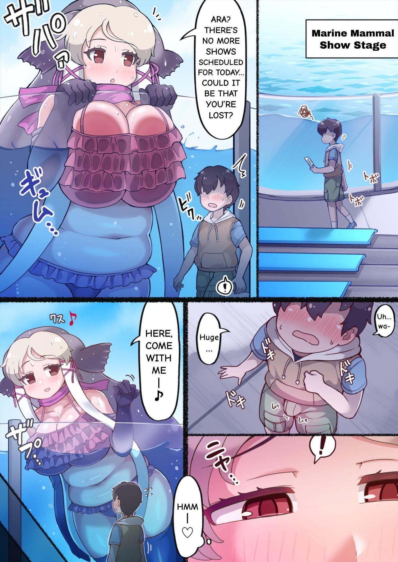 Shota de Asobu Seiuchi | Walrus Playing With Shota (Kemono Friends)