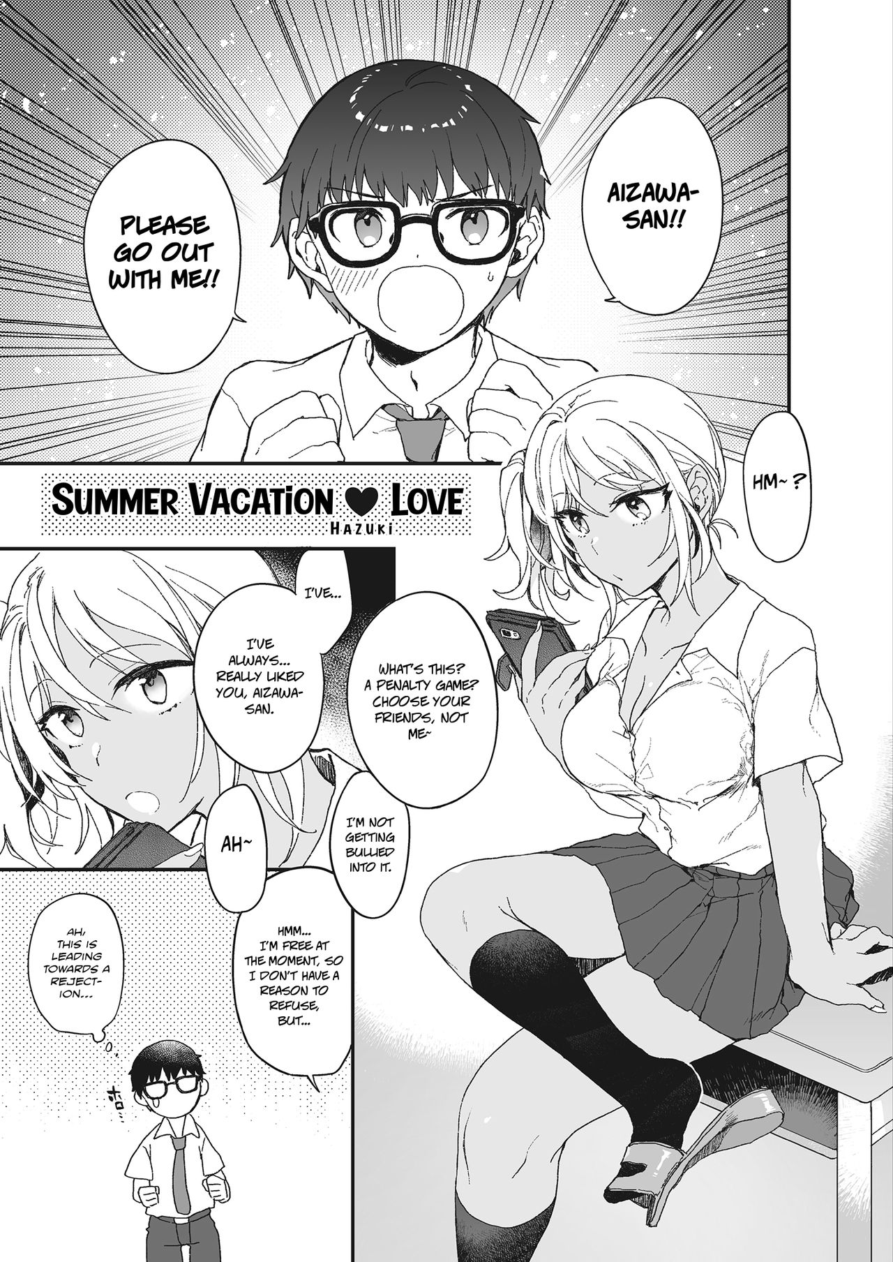 Summer Vacation Love (3150 Echi Echi Gal Joint) [English] [Nisor]