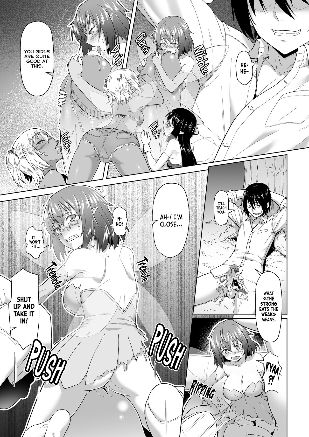 Jaku Niku Kyoushoku | The Strong Eats the Weak (Microne Magazine Vol. 49) [English] [Decensored]
