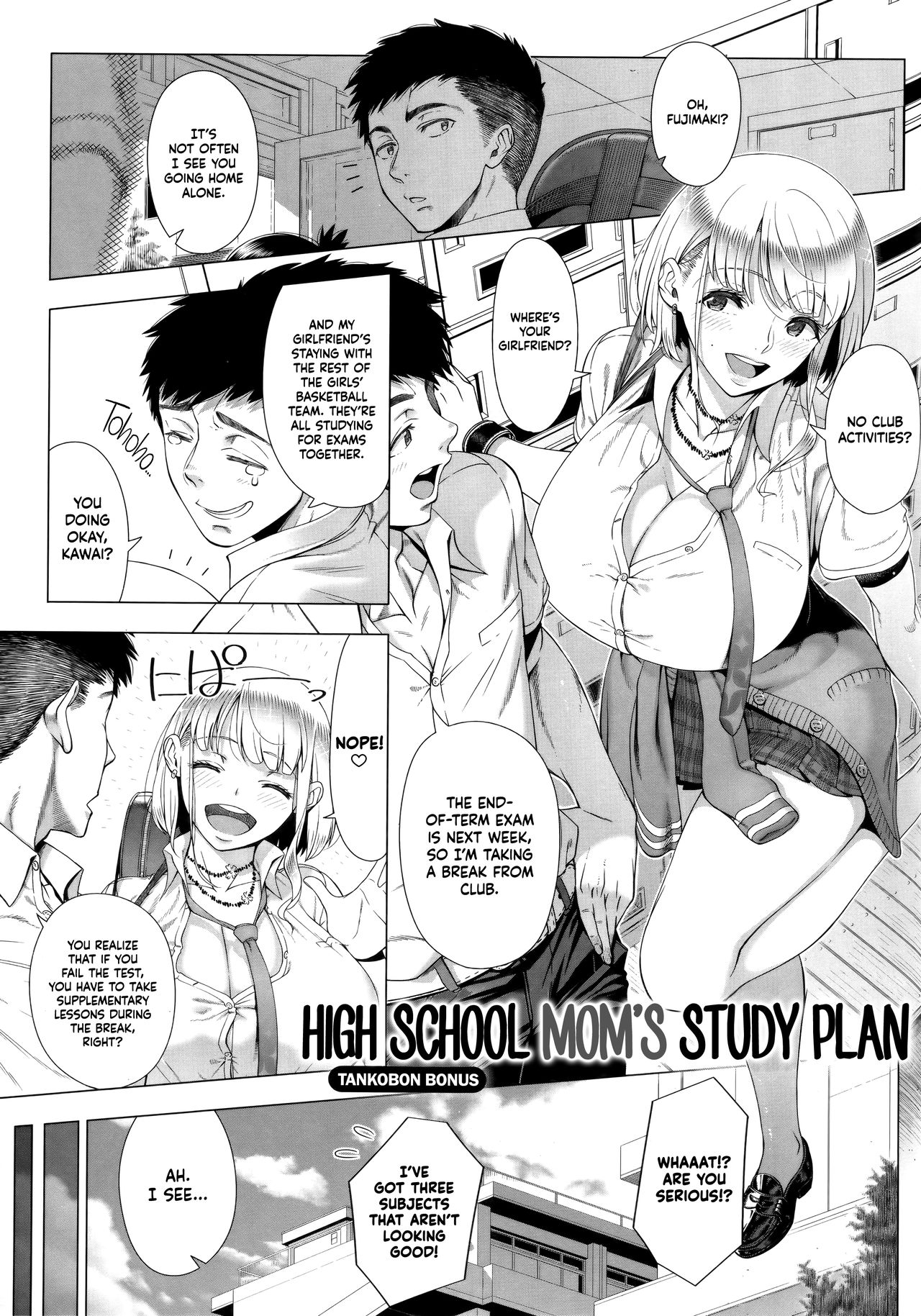 JK Mama no Shiken Taisaku | High School Mom's Study Plan (Hajimete no Hitozuma) [English] =TLL + mrwayne=