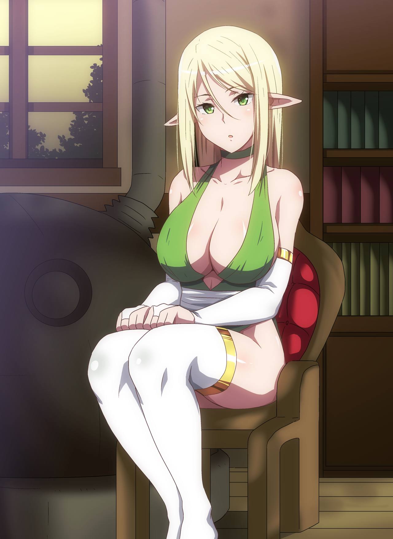 Kyonyuu BIjin Elf ni Isekai Shoukan sareta Ore ga Kyouka Mahou de Cheat Nouryoku Te ni Irete Tekinashi ni Natte Kanojo to Kozukuri Shinagara Tabi o Shiteiru Ken [English] [cutegyaruTL]