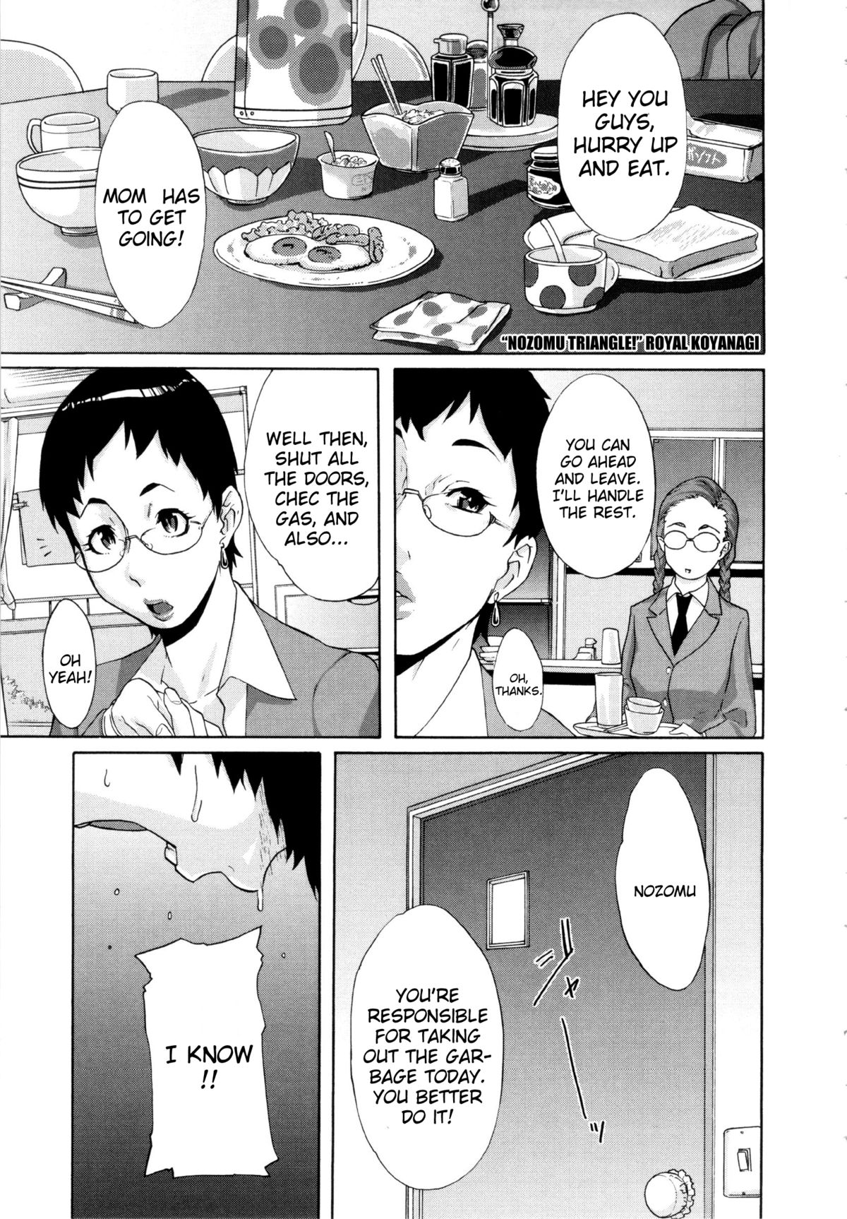 Orgy Treasure Mansion GOLD Ch. 9 - 10  -  Nozomu Triangle & Orgy Showroom (Tank Version) [English]
